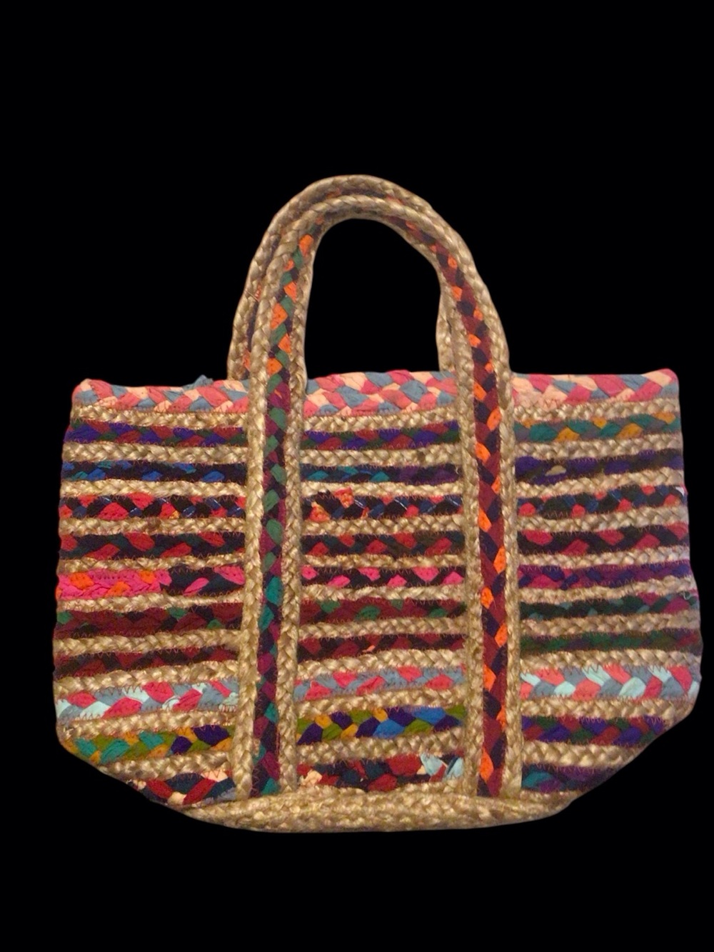 NWOT...Womens handmade hemp shopping/shoulder bag.
